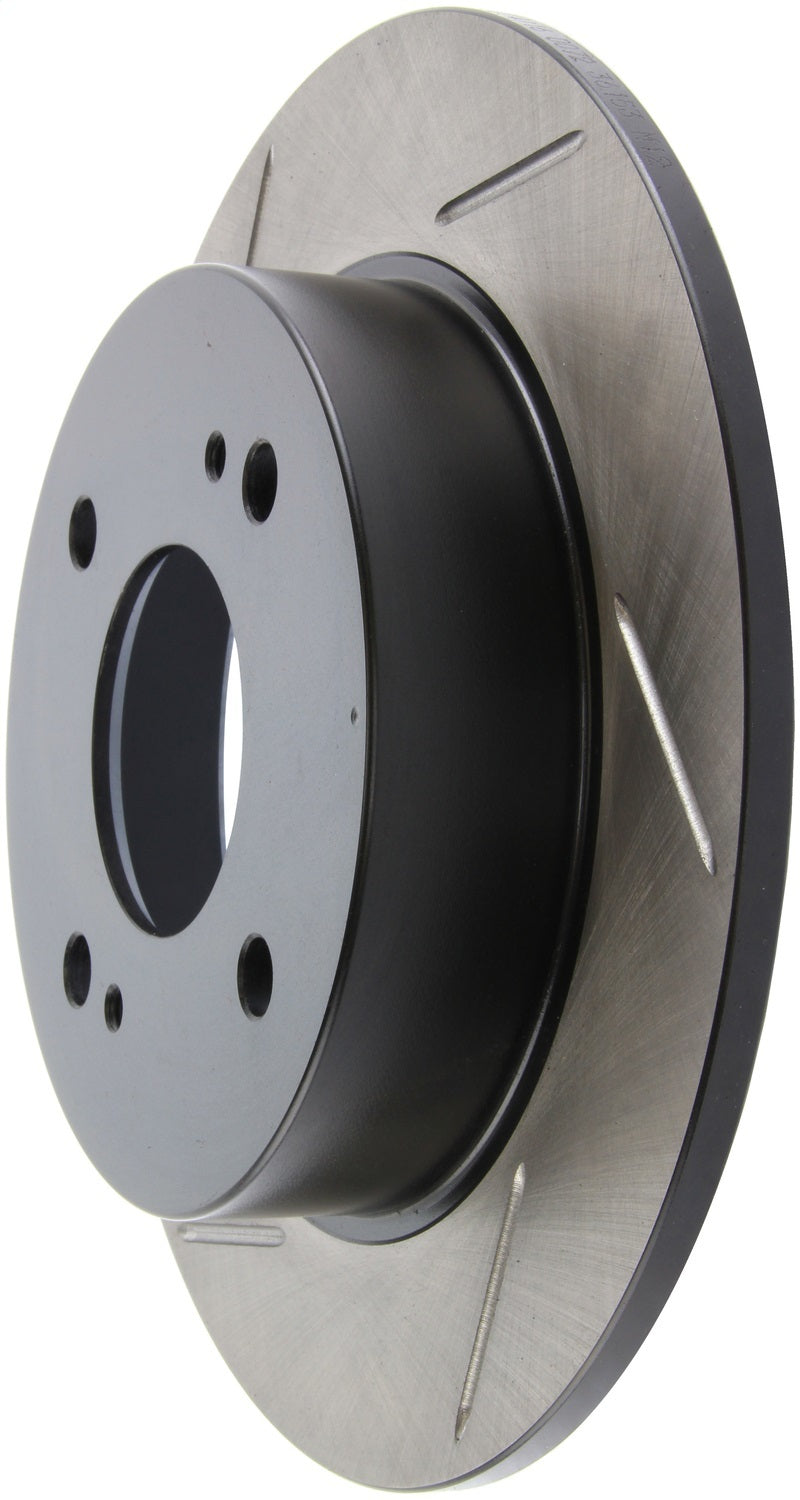 StopTech Power Slot Slotted 89-98 240SX w/ or w/o ABS 4 Lug Rear Right Rotor Stoptech