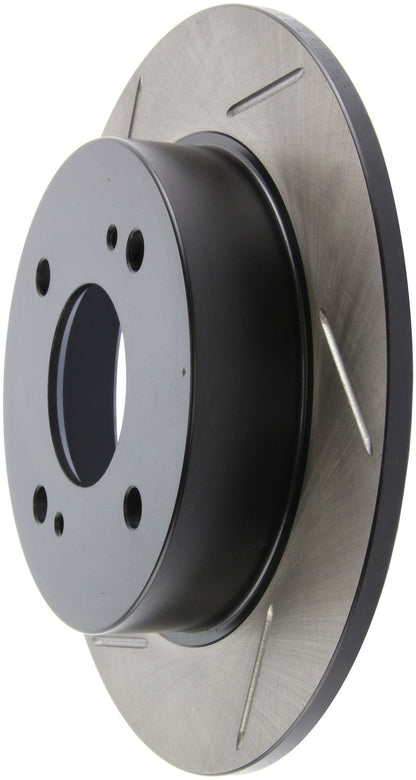 StopTech Power Slot Slotted 89-98 240SX w/ or w/o ABS 4 Lug Rear Right Rotor Stoptech