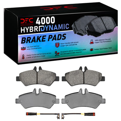 DFC 06-18 Volkswagen Crafter (Mexico) Rear 4000 Hybridynamic Brake Pads