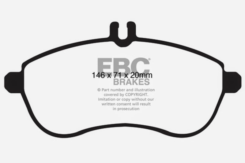 EBC GreenStuff Front Brake Pads - DP21989