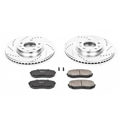 Power Stop 07-12 Mazda CX-7 Front Z23 Evolution Sport Brake Kit PowerStop