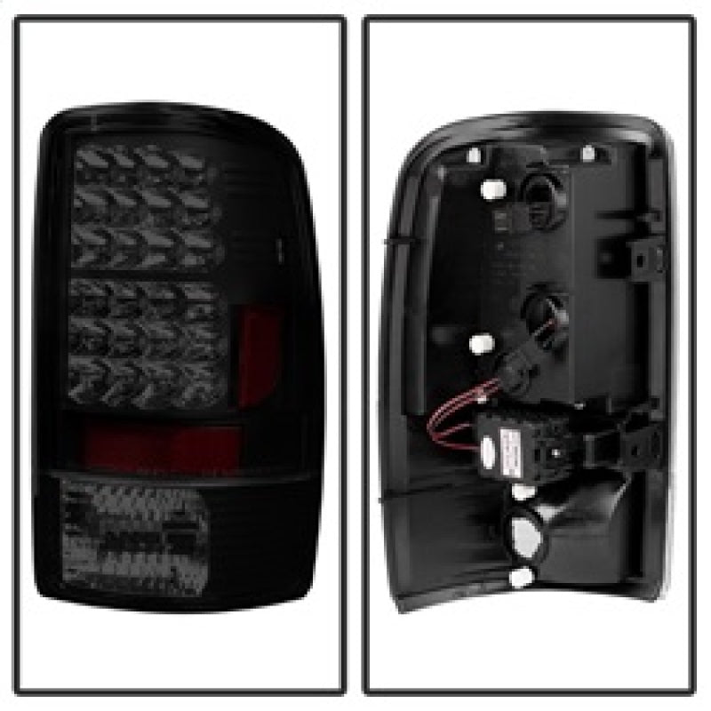 Spyder Chevy Suburban/Tahoe 1500/2500 00-06 LED Tail Lights Black Smoke ALT-YD-CD00-LED-BSM SPYDER