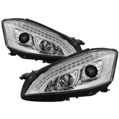 Spyder Mercedes W221 S Class 07-09 Headlights - HID Model Only - Chrome PRO-YD-MBW22107-HID-DRL-C SPYDER
