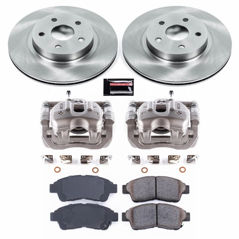 Power Stop 96-00 Toyota RAV4 Front Autospecialty Brake Kit w/Calipers PowerStop