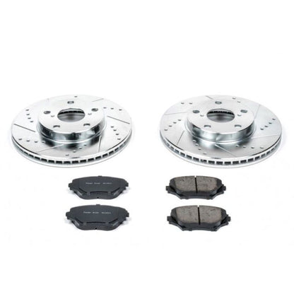 Power Stop 01-05 Toyota RAV4 Front Z23 Evolution Sport Brake Kit PowerStop