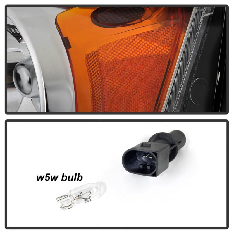 xTune 11-17 Dodge Grand Caravan Driver Side Headlights - OEM Left (HD-JH-CHRTC08-OE-L) SPYDER