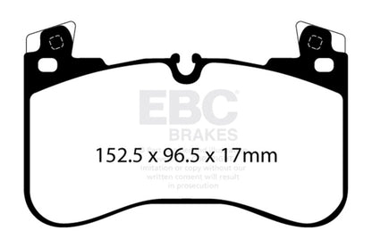 EBC YellowStuff Front Brake Pads - DP42401R EBC