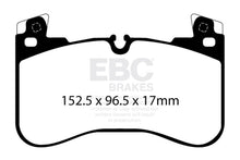 Load image into Gallery viewer, EBC YellowStuff Front Brake Pads - DP42401R