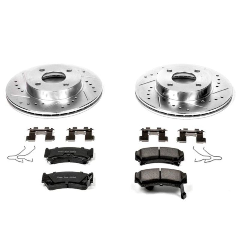 Power Stop 95-98 Nissan 200SX Front Z23 Evolution Sport Brake Kit PowerStop