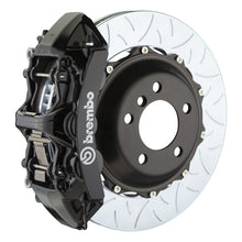 Load image into Gallery viewer, Brembo 05-14 Mustang GT Excl non-ABS Equipped Fr GT BBK 6Pist Cast 380x32 2pc Rtr Slot Type3-Black