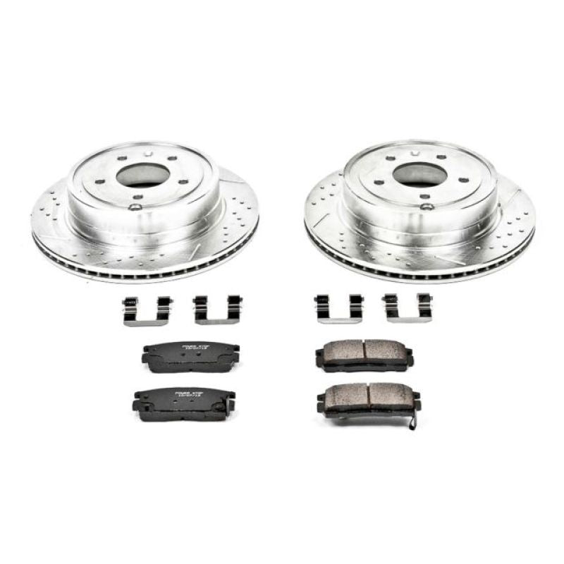 Power Stop 12-15 Chevrolet Captiva Sport Rear Z23 Evolution Sport Brake Kit PowerStop