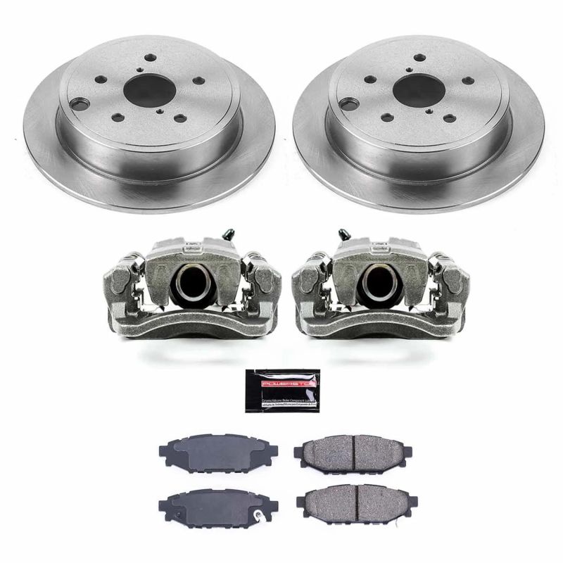 Power Stop 15-19 Subaru WRX Rear Autospecialty Brake Kit w/Calipers PowerStop