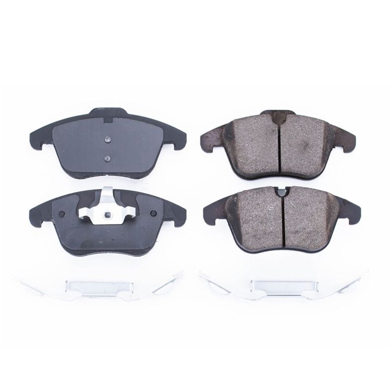 Power Stop 06-08 Jaguar S-Type Front Z17 Evolution Ceramic Brake Pads w/Hardware PowerStop