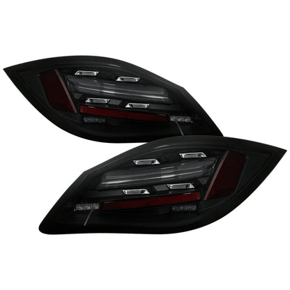 Spyder Porsche 987 Cayman 06-08 / Boxster 09-12 LED Tail Lights - Sequential Signal - Smoke SPYDER