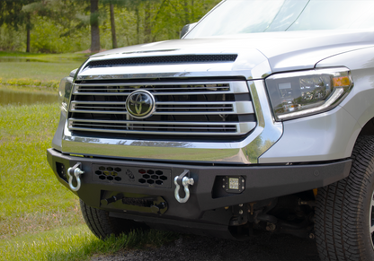 Fishbone Offroad 14-21 Toyota Tundra Front Bumper - Black Texture Fishbone Offroad