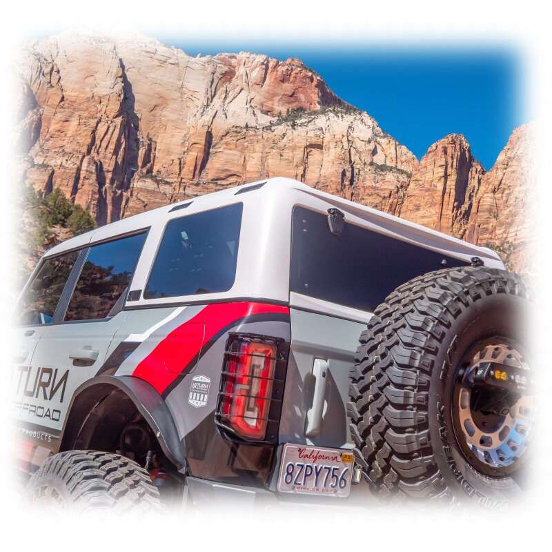 Turn Offroad 21-26 Ford Bronco Hard Top (4 Door) White/Wiper & Defrost