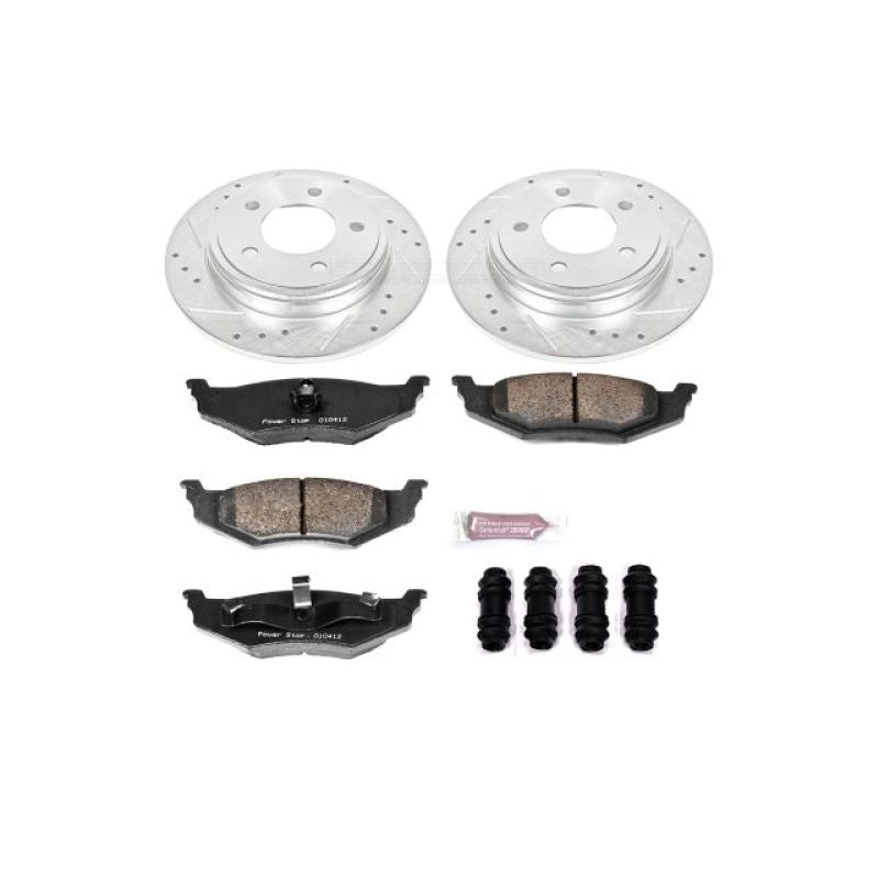 Power Stop 99-04 Chrysler 300M Rear Z23 Evolution Sport Brake Kit PowerStop