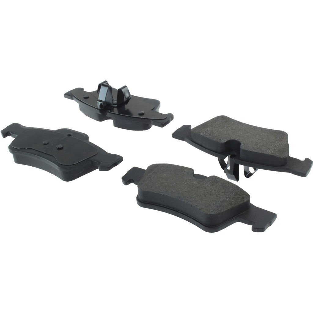 Centric Posi-Quiet Semi-Metallic Brake Pads w/Hardware - Rear