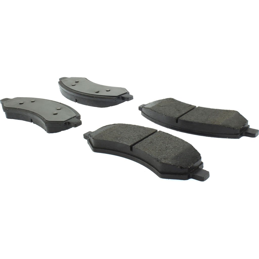 Centric Posi-Quiet Extended Wear Brake Pads w/Hardware - Front