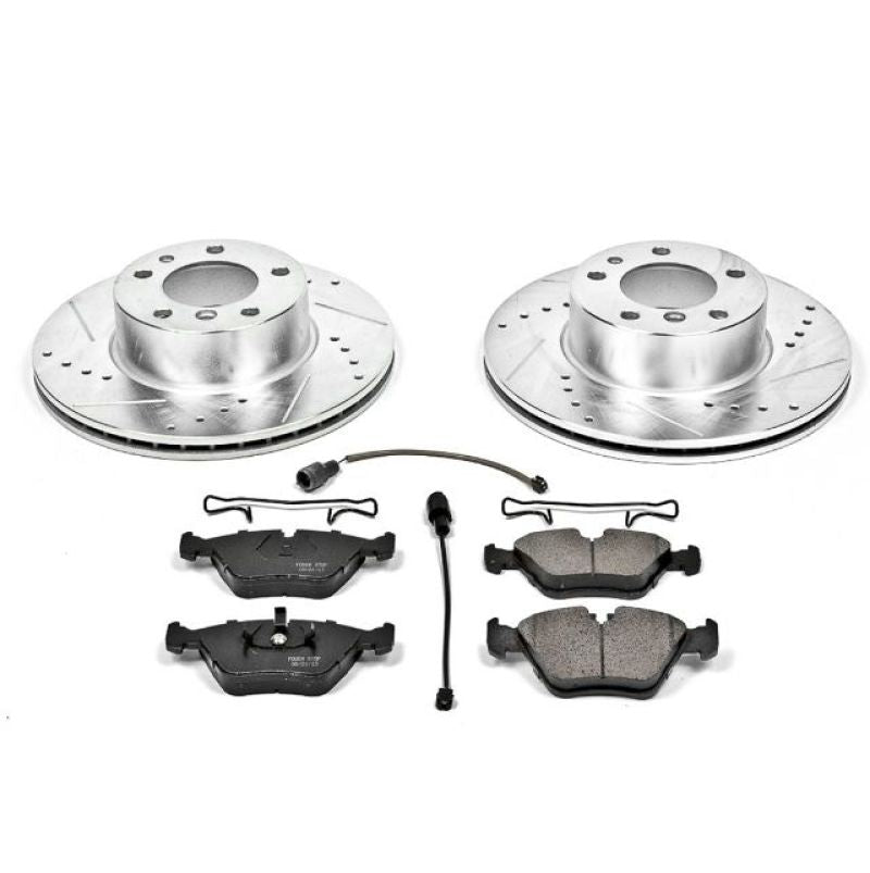 Power Stop 90-95 BMW 525i Front Z23 Evolution Sport Brake Kit PowerStop