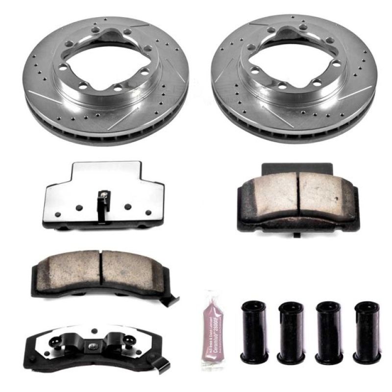 Power Stop 90-00 Chevrolet K3500 Front Z36 Truck & Tow Brake Kit PowerStop