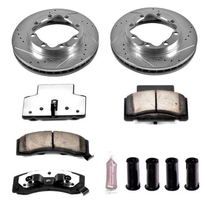 Power Stop 90-00 Chevrolet K3500 Front Z36 Truck & Tow Brake Kit PowerStop