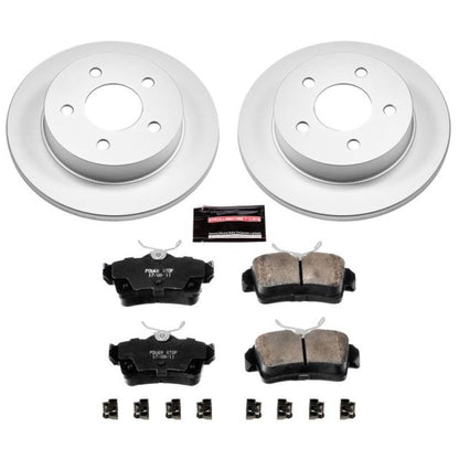 Power Stop 94-04 Ford Mustang Rear Z17 Evolution Geomet Coated Brake Kit PowerStop