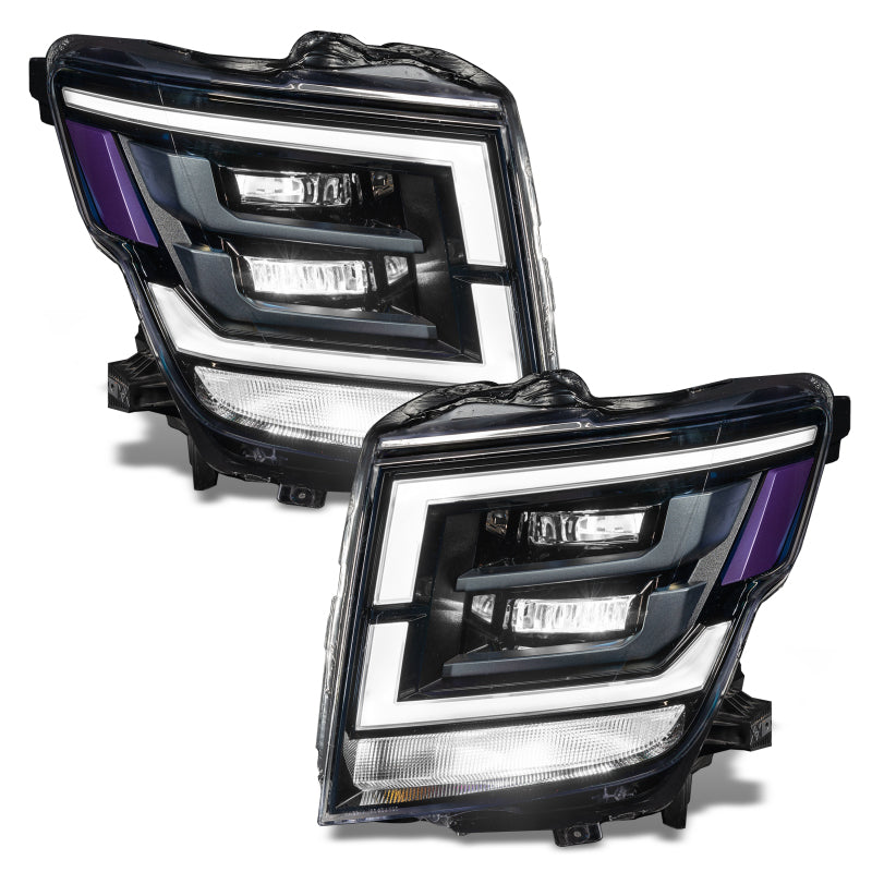 Oracle 21-22 Nissan Titan Demon Eye RGB Headlight Upgrade Kit - ColorSHIFT w/o Cntrl SEE WARRANTY ORACLE Lighting