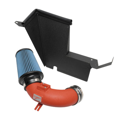 Injen 21-23 Toyota GR Supra / 19-23 BMW Z4 2.0L Turbo Short Ram Intake System (Wrinkle Red) - SP2301WR