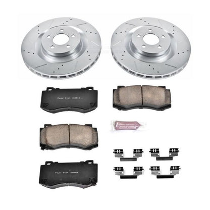 Power Stop 05-10 Chrysler 300 Front Z23 Evolution Sport Brake Kit PowerStop