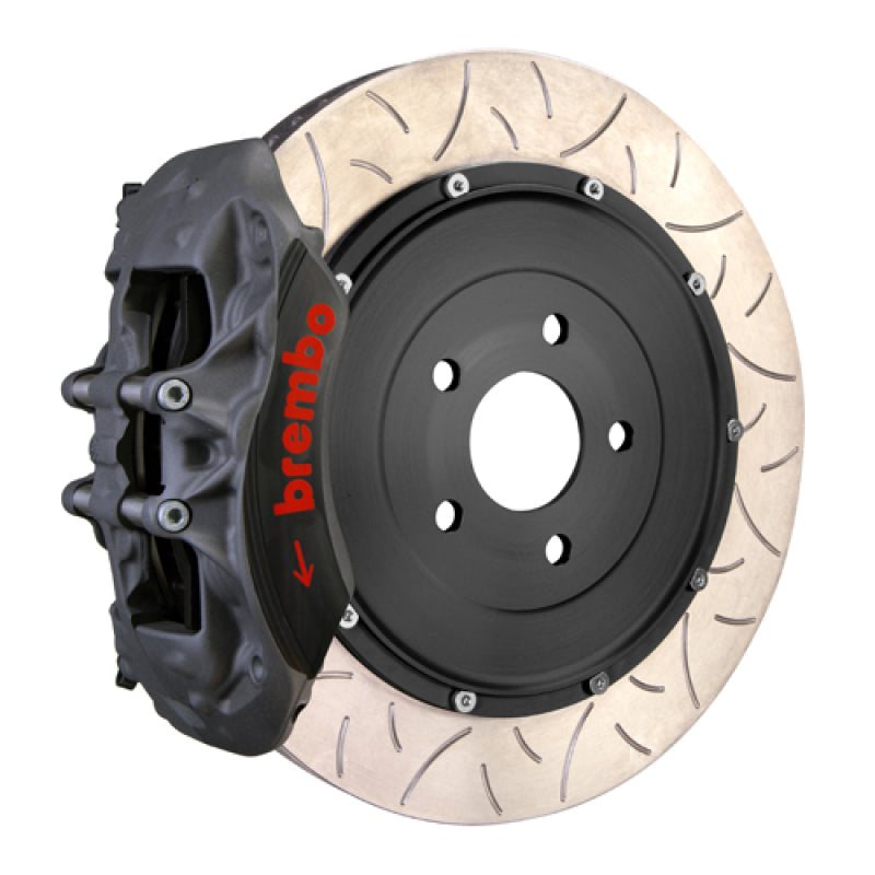 Brembo 20+ Corvette C8/C8 Z51 Front Race BBK 6 Piston Forged 2pc380x35x53a 2pc Rotor T3-Black HA Brembo