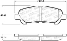 Load image into Gallery viewer, StopTech Premium Ceramic Front Brake Pads - 308.13250