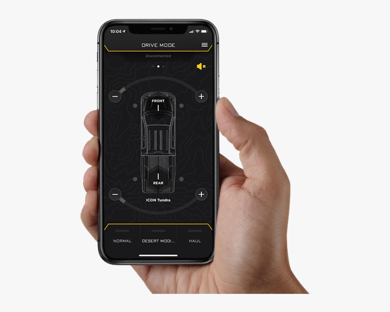 Icon 2024 Toyota Land Cruiser 250 2.5 Series Remote Reservoir Coilover Kit w/ CDEV ICON