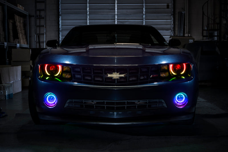 Oracle Chevrolet Camaro 10-13 LED Fog Halo Kit - ColorSHIFT