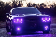 Load image into Gallery viewer, Oracle 08-14 Dodge Challenger Dynamic Surface Mount Headlight Halo Kit - ColorSHIFT - Dynamic