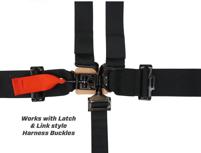 PRP Adjustable Crotch Belt for Latch and Link Harness - 5th Point Only - Black SBCR-ADJ