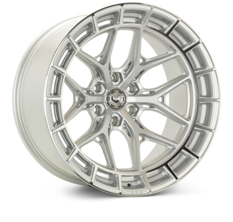 Vossen HFX-1 19x8.5 - 5x112 - ET30 - Flat Face - 66.5 - Silver Polished Wheel