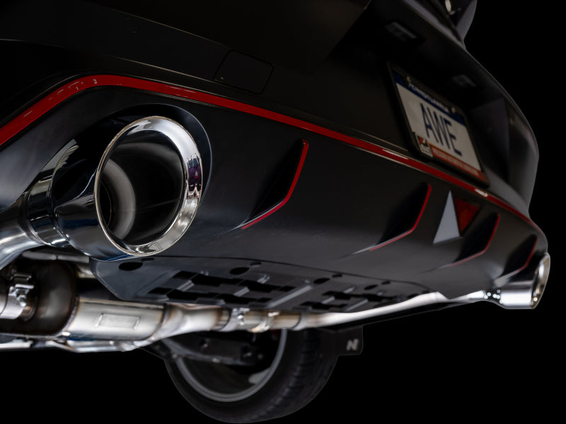 AWE 22-26 Hyundai Elantra N SwitchPath Cat-Back Exhaust - Chrome Silver Tips