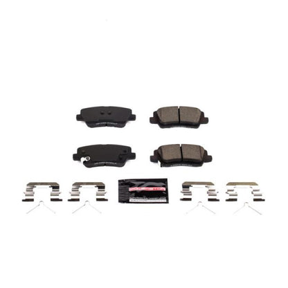 Power Stop 2016 Cadillac ATS Rear Z23 Evolution Sport Brake Pads w/Hardware PowerStop