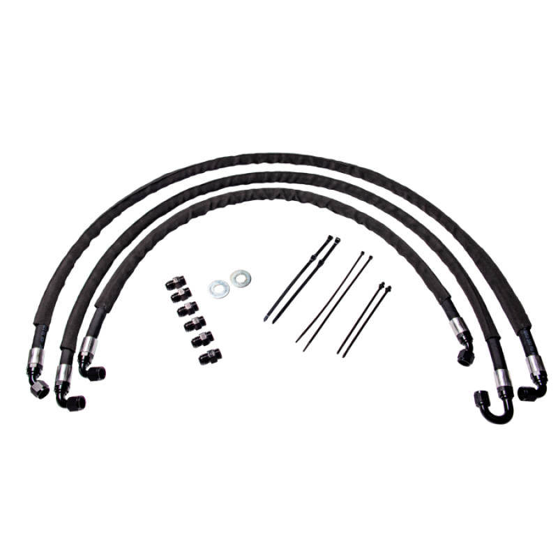 Fleece Performance 11-14 GM Duramax 2500/3500 Heavy Duty Trans Cooler Lines Fleece Performance