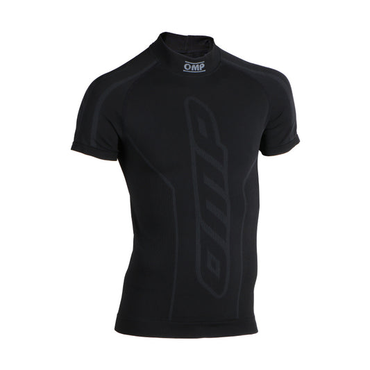 OMP KARTING UNDERWEAR SHORT S SHIRT KS TOP BLACK SZ KIDS 8-10 Y/O