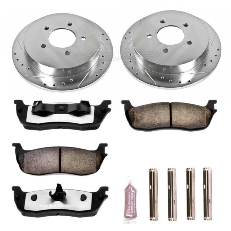 Power Stop 00-02 Ford Expedition Rear Z36 Truck & Tow Brake Kit PowerStop