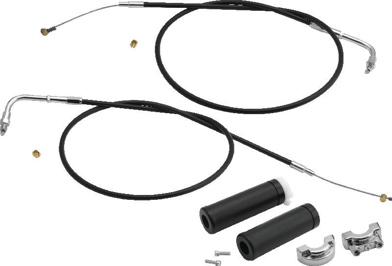 S&S Cycle 1in Handlebars 2-Cable Throttle Assembly Cable - 42in - 19-0482