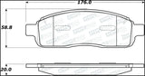 StopTech Street Disc Brake Pads - 305.10110