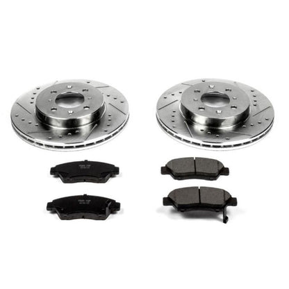 Power Stop 03-05 Honda Civic Front Z23 Evolution Sport Brake Kit PowerStop