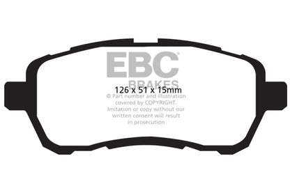 EBC GreenStuff Front Brake Pads - DP22003 EBC