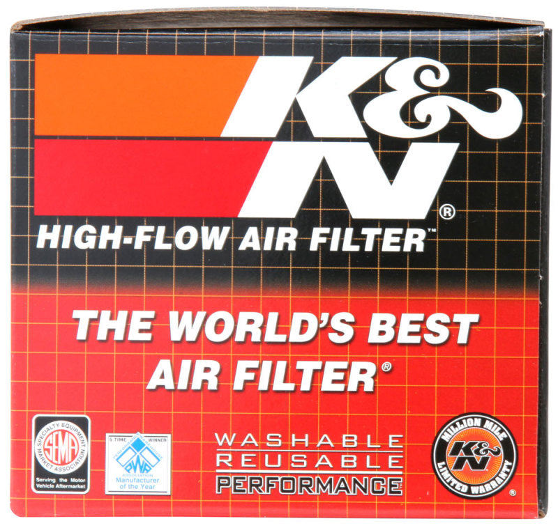 K&N 1-3/4in FLG 4 X 2-7/8in B 3 X 2in T 2-3/4in L Universal Clamp-On Air Filter