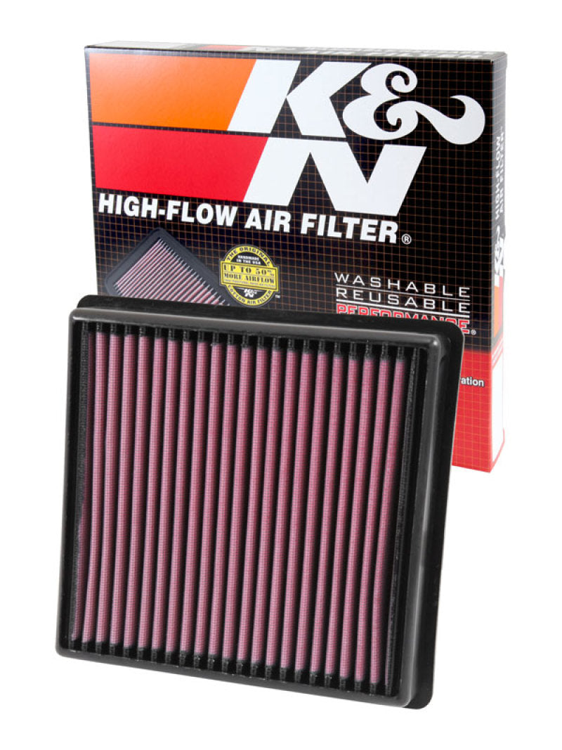 K&N Replacement Panel Air Filter for 11-14 Jeep Grand Cherokee 3.0L V6 Diesel K&N Engineering