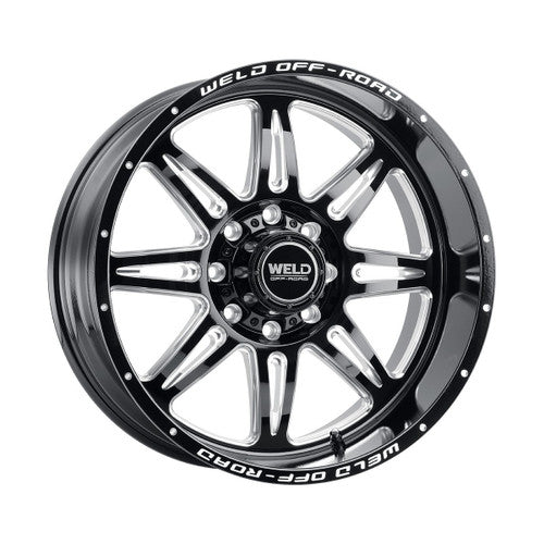 Weld Cheyenne W132 Series 20x9/8x165.1 ET00/5.00 BS/125.1 Gloss BLK