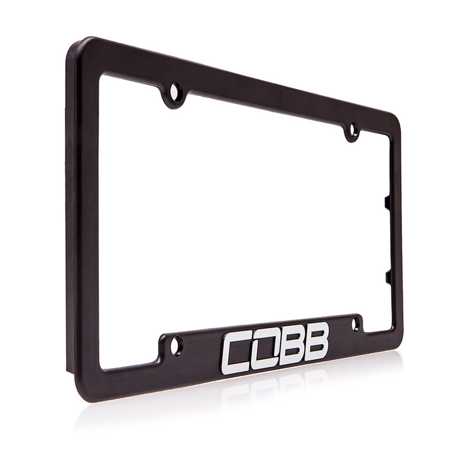 COBB CO-PFRAME-NEW black plastic license plate frame